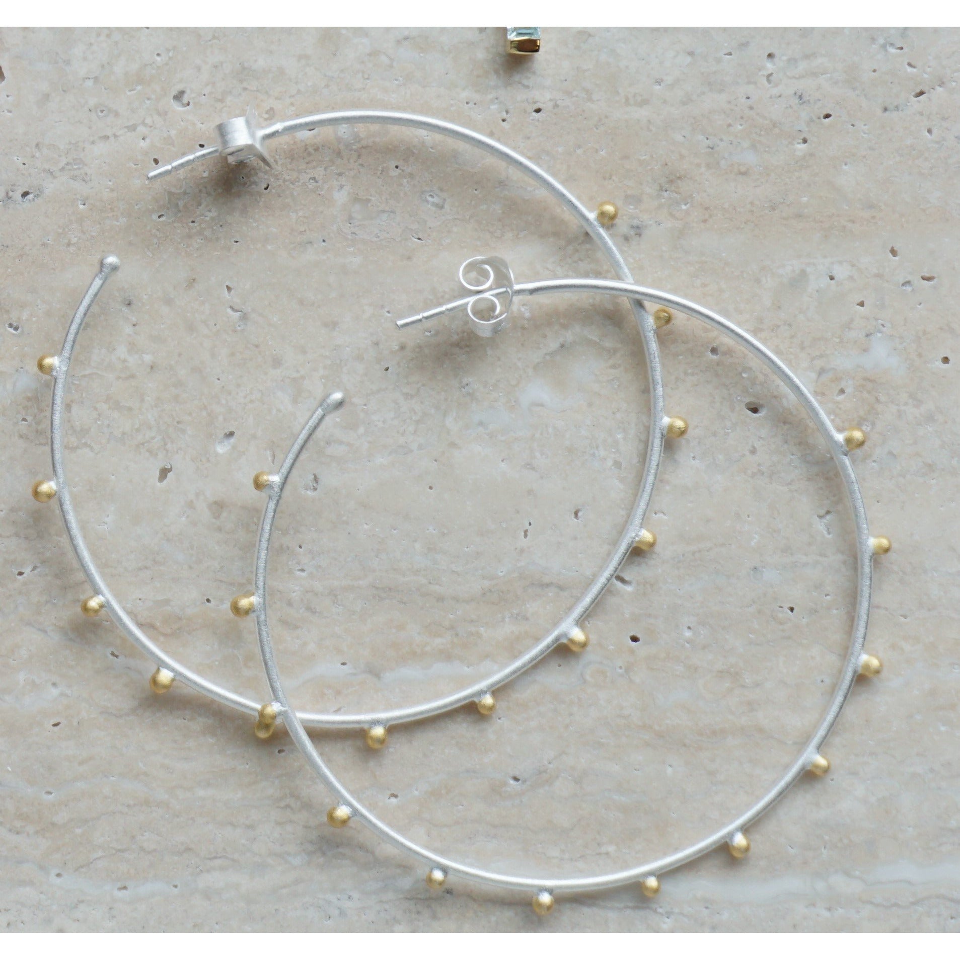 ピアス TATIANA Silver 925 Pave Round One-Touch Hoop Earrings EC1728 91+0aMRXxfL.jpg